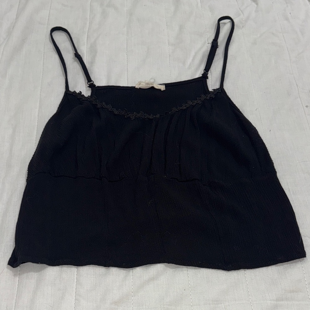 Black Women's Camisole Top